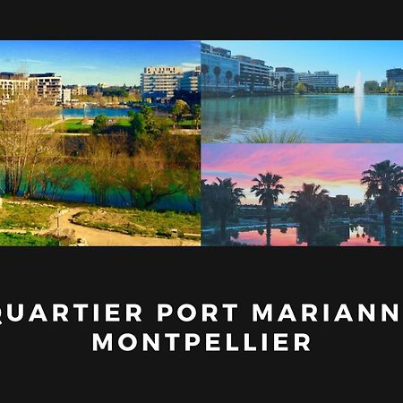 Montpellier Port Marianne T3 Proche Ville&Plages Exterior foto